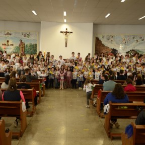 150 crianças participam de celebração da IAM em Mafra