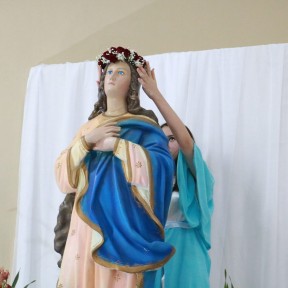 Paróquia de Itapoá encerra maio com celebração Mariana