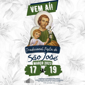 Comunidade do bairro Aventureiro preparou festa dedicada a São José