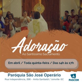 Paróquia São José Operário tem semana com Bênção da saúde, Adoração e Missa Penitencial