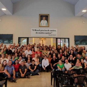 Paróquia São Sebastião realiza retiro para coordenadores e vice coordenadores