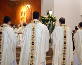 Ordenação Presbiteral padres Alexsandro, Dioego, Jardel e Paulo | Créditos Carolina Oliveira