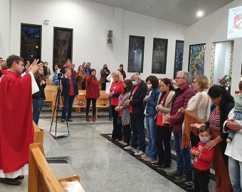 Abertura Mês Missionário do Dízimo - Paróquia Nossa Senhora da Medalha Milagrosa - Itaiópolis