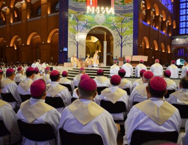 Em Aparecida, Missa no Santuário marca o início da 57ª Assembleia Geral da CNBB