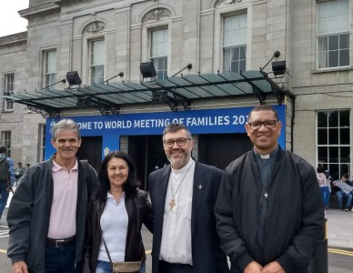 Casal de Joinville participa do Encontro Mundial das Famílias em Dublin