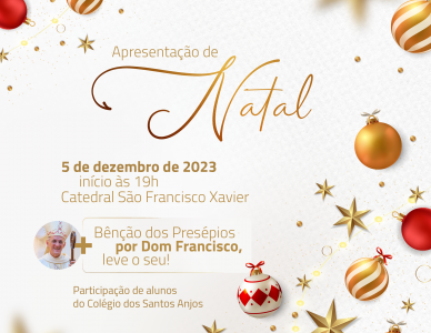 Apresentação de Natal acontece na Catedral São Francisco Xavier