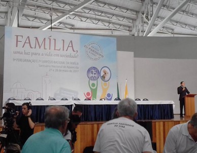 Diocese de Joinville presente na 9ª Peregrinação e 7º Simpósio Nacional das Famílias em Aparecida 