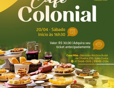 Comunidade Arca da Aliança promove Café Colonial