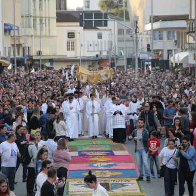 Corpus Christi terá tapetes, Missa e procissão em Joinville