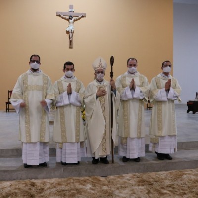 Diocese de Joinville tem quatro novos diáconos transitórios