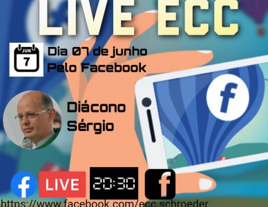 ECC de Schroeder fará live formativa em junho