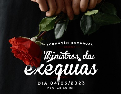 Formação comarcal para Ministros das Exéquias acontecerá em São Bento do Sul