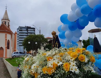 Itaiópolis faz carreata no dia de Nossa Senhora Aparecida