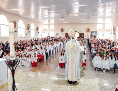 Missa presidida por Dom Francisco encerra ano do centenário salesiano em Massaranduba