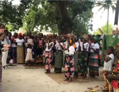 Missionária Maria Isabel se despede de Moçambique