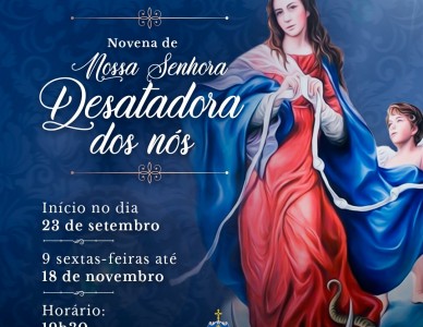 Novena de Nossa Senhora Desatadora de Nós acontece em São Bento do Sul