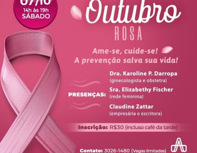 Outubro Rosa: Rádio Arca da Aliança promove tarde para mulheres