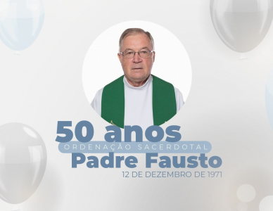 Padre Fausto completa 50 anos de ordenação sacerdotal
