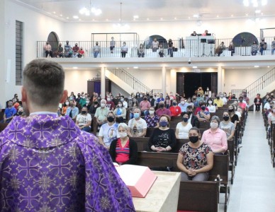 Paróquia de São Bento do Sul realiza Missas penitenciais de madrugada