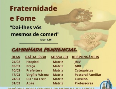 Paróquia Nossa Senhora da Medalha Milagrosa oferece atividades para a Quaresma em Itaiópolis