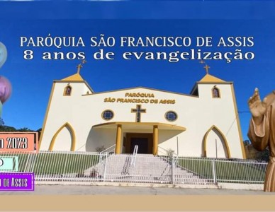 Paróquia São Francisco de Assis do Adhemar Garcia celebra 8 anos de criação