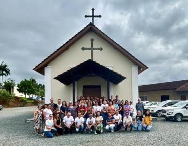 Paróquia São Luiz Gonzaga inicia escola paroquial para catequistas