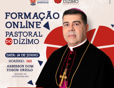 Pastoral do Dízimo promove formação online com participação de Dom Edson Oriolo