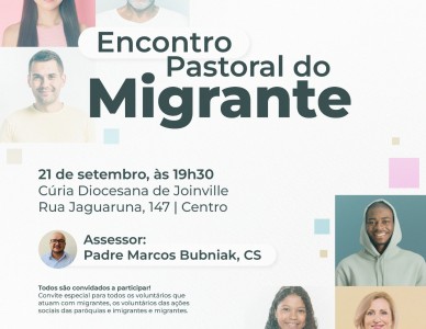 Pastoral do Migrante promove encontro na diocese