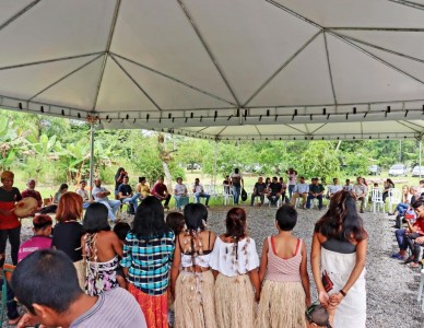 Pastoral Indigenista participa de evento histórico do Povo Guarani em SC
