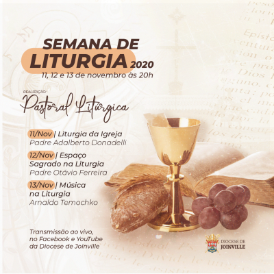 Pastoral Litúrgica promove Semana de Liturgia